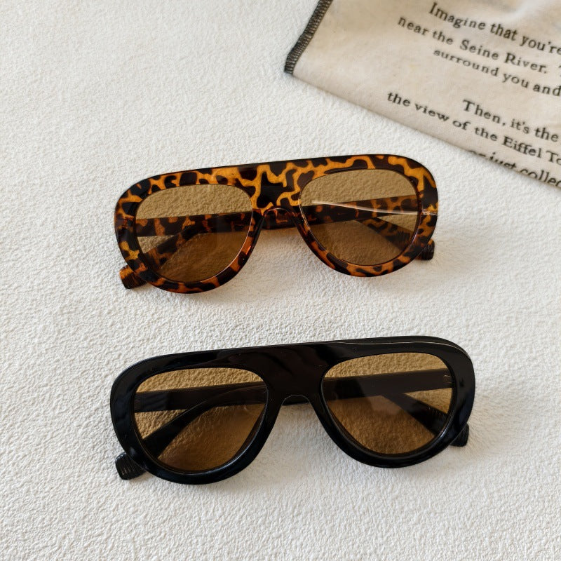 New Fashionable Casual Unisex Sunglasses for Sun Protection, Versatile Trendy Sunglasses for Cross-Border European and American Markets, High-End Sunglasses