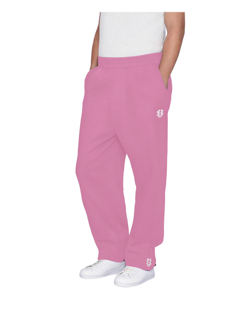 Cross-Border European and American Retro Y2K Street Trendy Hip-Hop Casual Elastic Waist Zipper Loose Pure Color Sports Casual Pants
