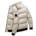 2022 Winter New Men's Cotton Jacket Trendy Stand Collar down Cotton Coat Men's Fashion Brand Outerwear Korean Style Thick Cotton Jacket