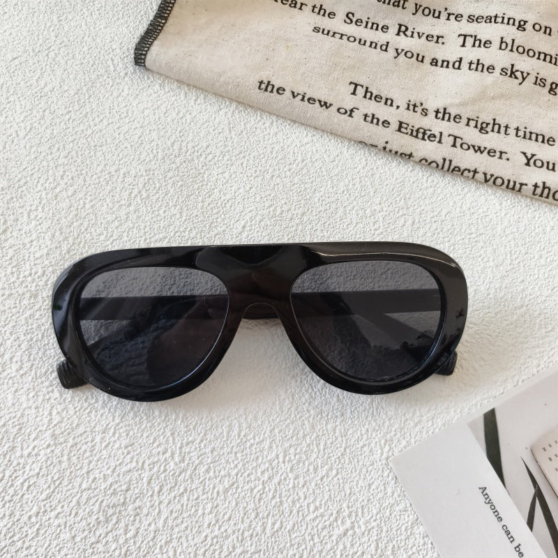 New Fashionable Casual Unisex Sunglasses for Sun Protection, Versatile Trendy Sunglasses for Cross-Border European and American Markets, High-End Sunglasses