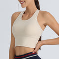 New Sports Underwear Women's Shockproof High Strength Running Fitness Yoga Suit One-piece Fixed Yoga Bra Vest