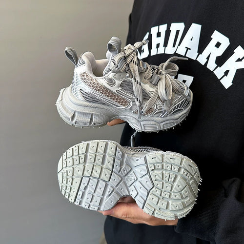 Children's Sports Shoes 2025 Spring and Autum New Boys' Casual Dad Shoes Girls Soft Sole Lightweight Running Shoes