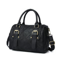 Genuine Leather Basket Bag Manufacturer Cross-Border Bag Women's Bag Contrasting Color Colorful Stitching Shoulder Crossbody Bag Handbag Women's Bag