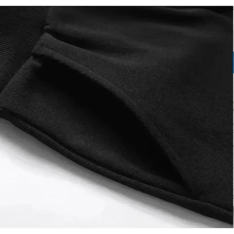 Printemps et automne Style décontracté petit sweat à capuche pantalon droit pantalons décontractés femmes automne et hiver pantalon Baggy