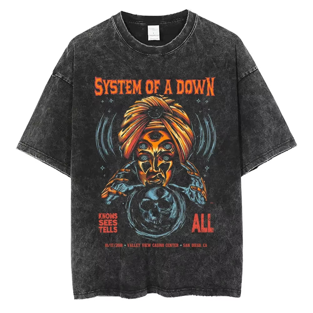T-shirts rétro vintage des années 90 des groupes de rock alternatif, styles pour hommes et femmes, t-shirts au design tendance, t-shirts pour hommes