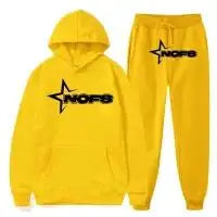Ensembles de survêtement Nofs pour hommes sweat-shirt de cours à pied, jogging de sport pièce Macoff créateur de mode, couple