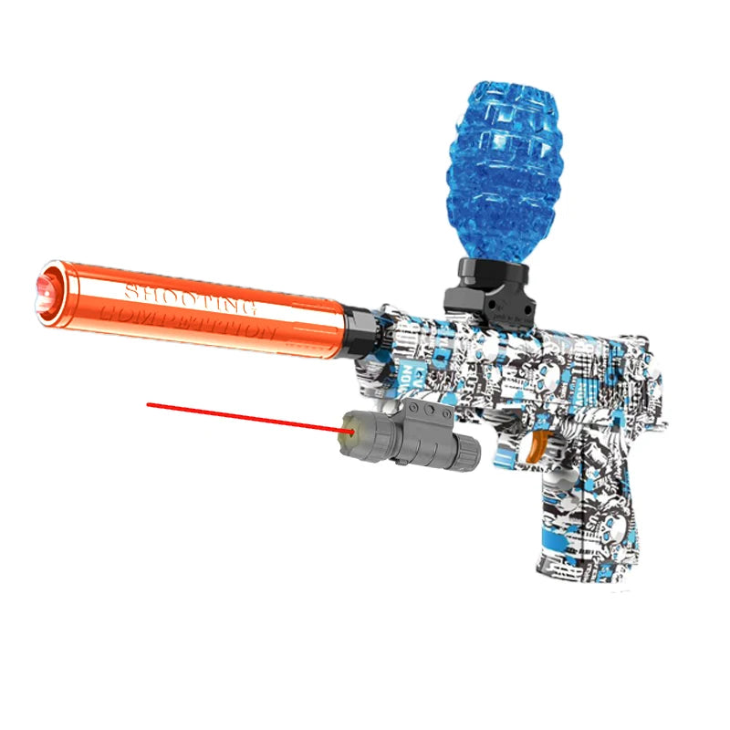 Pistolet Blaster électrique pour enfants, jouet d'extérieur, pistolet de tir à balles, jeu d'été, tir à l'eau, jeu de fête interactif pour enfants et adultes