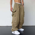 Pantalon cargo décontracté pour homme, streetwear classique, pantalon droit à jambes larges, vêtements de travail Wstring de proximité, mode