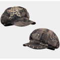 Y2K – bérets personnalisés avec autocollant étoile, Design à rivets, casquettes pour femmes, mode printemps et automne, chapeaux de journal polyvalents rétro tie-dye