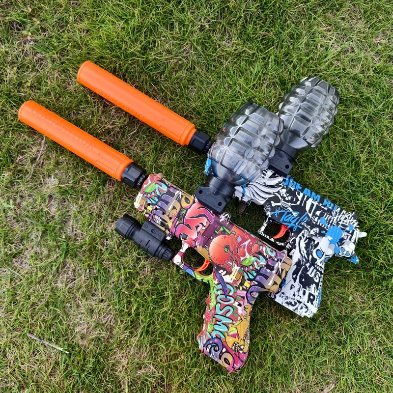 Pistolet Blaster électrique pour enfants, jouet d'extérieur, pistolet de tir à balles, jeu d'été, tir à l'eau, jeu de fête interactif pour enfants et adultes