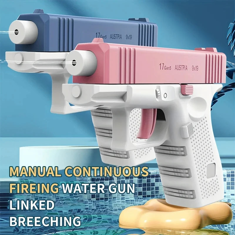 Pistolet à eau Spray nouveau pistolet à eau ludique grande capacité presse et course Mini pistolet pistolet à eau extérieur jouet