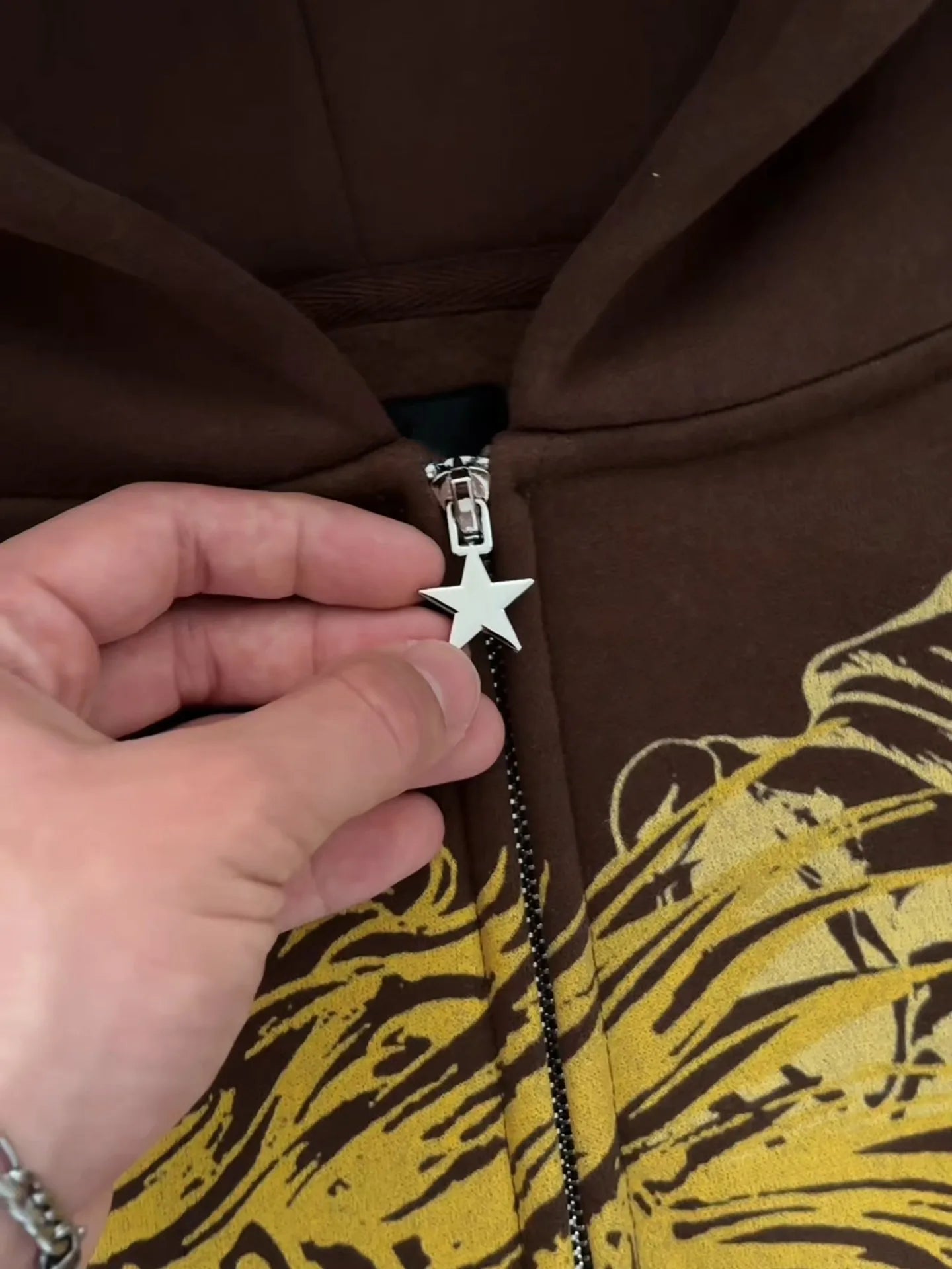 Sweat à capuche Y2K Hiphop Jojo Bizarre Adventure Harajuku surdimensionné pour homme et femme, sweat à capuche zippé Hip Hop pour couple, sweat-shirt streetwear