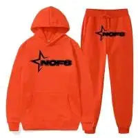 Ensembles de survêtement Nofs pour hommes sweat-shirt de cours à pied, jogging de sport pièce Macoff créateur de mode, couple