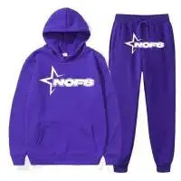 Ensembles de survêtement Nofs pour hommes sweat-shirt de cours à pied, jogging de sport pièce Macoff créateur de mode, couple