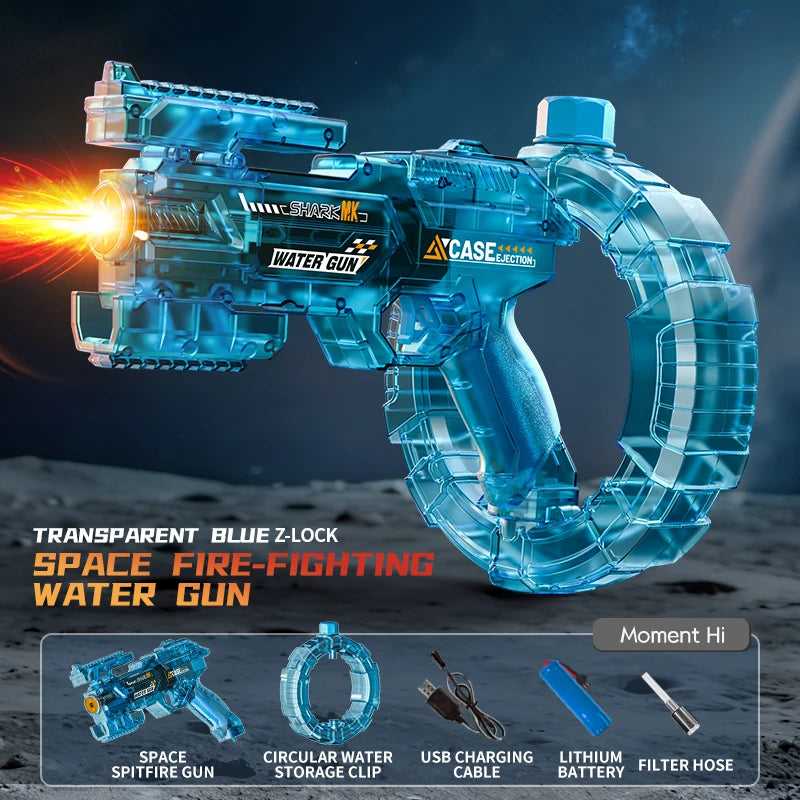 Pistolets à eau électriques pour adultes, puissants, à aspiration automatique, jouet d'été pour la plage, cadeau pour garçons et enfants
