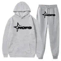 Ensembles de survêtement Nofs pour hommes sweat-shirt de cours à pied, jogging de sport pièce Macoff créateur de mode, couple