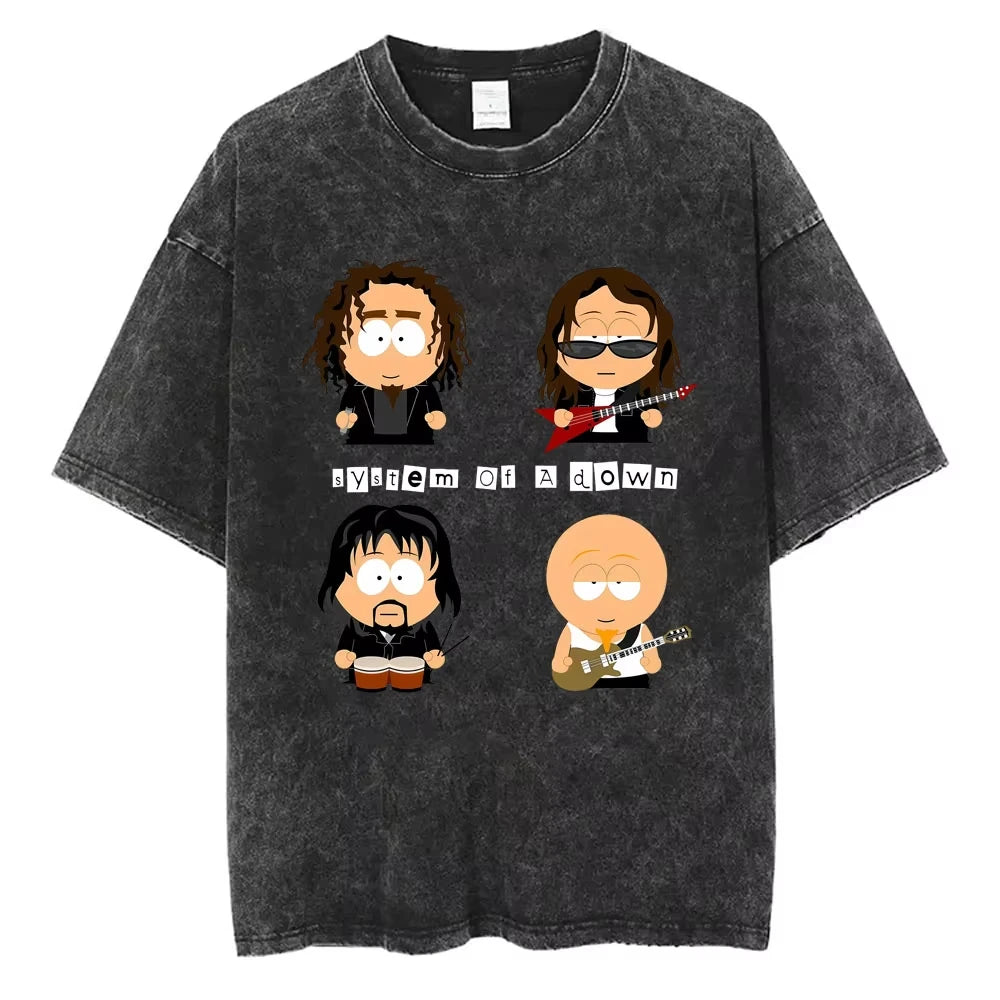 T-shirts rétro vintage des années 90 des groupes de rock alternatif, styles pour hommes et femmes, t-shirts au design tendance, t-shirts pour hommes