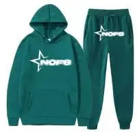 Ensembles de survêtement Nofs pour hommes sweat-shirt de cours à pied, jogging de sport pièce Macoff créateur de mode, couple