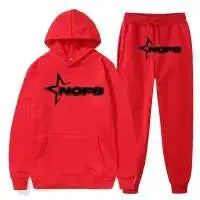Ensembles de survêtement Nofs pour hommes sweat-shirt de cours à pied, jogging de sport pièce Macoff créateur de mode, couple