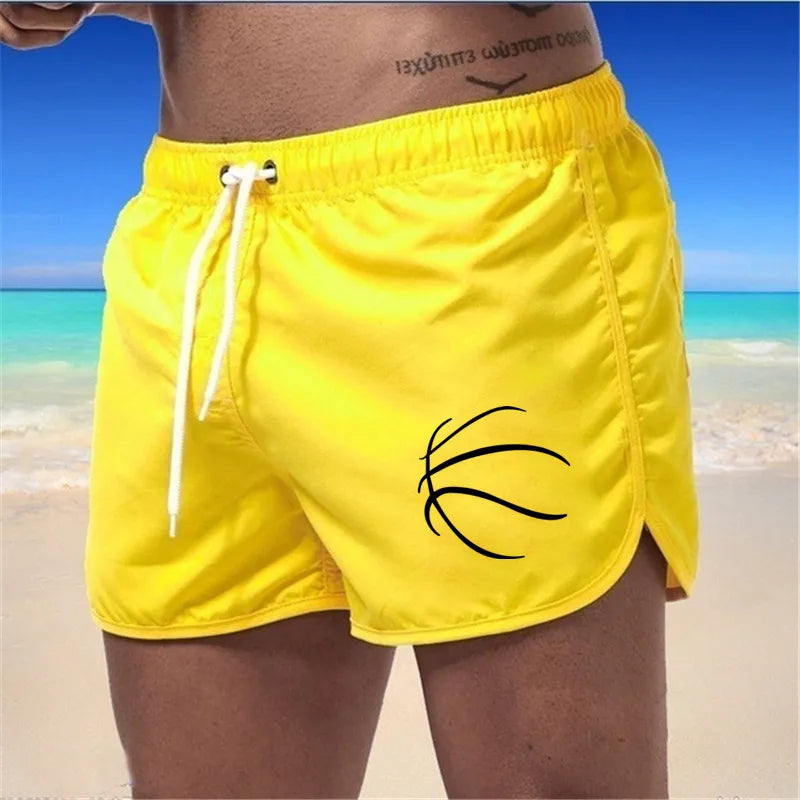 Maillot de bain boxer à séchage rapide pour hommes, maillots de bain pour garçons, shorts de surf, maillots de bain, nouveau